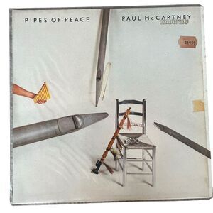 Paul McCartney Pipes of Peace 12" Vinyl LP Rock Pop 1983‎ Odeon VG+